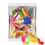 Maxi bag 50g, foil transparent, Trolli fruit jelly gums mobile - Image 2