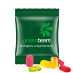 Mini bag 10g, compostable foil white, Trolli fruit jelly gums mobile - Image 2