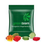 Mini bag 15g, compostable foil white, Trolli fruit jelly gums house - Image 2