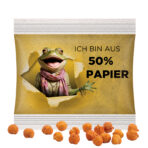 Snack midi bag, white foil with approx. 50 % paper content, chickpeas paprika - Image 2