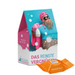 Stand- Up box, Ritter SPORT chocolate cubes double caramel - Image 2