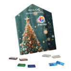 Mini bar advent calendar house , share mini chocolate bars