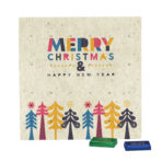 Mini bar advent calendar, grass paper, Lindt mini chocolate bars - Slika 2