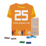 Mini bar advent calendar jersey ECO, Sarotti mini choclate bars
