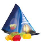 Jelly gums tetrahedron, foil transparent, Trolli fruit jelly gums car mixture - Image 2
