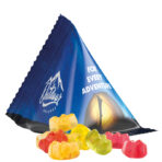 Jelly gums tetrahedron, foil white, Trolli fruit jelly gums premium bears - Image 2