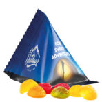 Jelly gums tetrahedron, foil white, Trolli fruit jelly gums soccer ball - Image 2