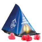 Jelly gums tetrahedron, foil white, Trolli fruit jelly gums heart - Image 2