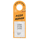 Promotional tag, refreshing wipe