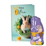Promotion card, business card format, Milka mini chocolate Easter bunny - Image 2
