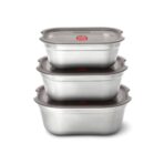 Black+Blum Mealprep Box 3pcs Set Small, Medium, Large - Slika 3
