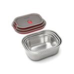 Black+Blum Mealprep Box 3pcs Set Small, Medium, Large - Slika 4