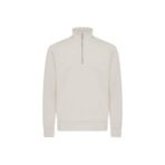 IQONIQ Elgon recycled cotton quarter zip sweater - Slika 2