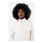 IQONIQ Elgon recycled cotton quarter zip sweater - Slika 19