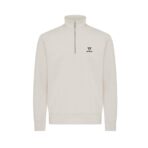 IQONIQ Elgon recycled cotton quarter zip sweater - Slika 4