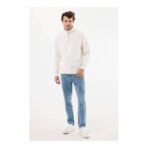 IQONIQ Elgon recycled cotton quarter zip sweater - Slika 5