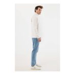 IQONIQ Elgon recycled cotton quarter zip sweater - Slika 7