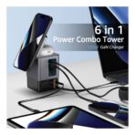 Urban Vitamin Sacramento 105W GAN charger+retractable cables - Image 4