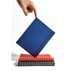 "NOTES SPIRA wire" CRNI sa skrivenom spiralom A5, dim: 14x21 cm, 192 str., P/20 - Image 2