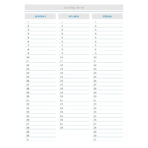 "ROMA" CRNI rokovnik A4, dim: 20x26,5cm, 192 str., P/20 - Image 2