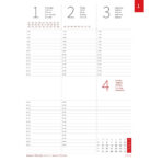 ROKOVNIK TJEDNI PLANER "DONAT" PU TAMNO PLAVI 21x26,5 cm 224 str 80gr P/20 - limited edition - Image 3