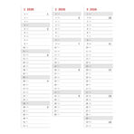 ROKOVNIK TJEDNI PLANER "DONAT" PU TAMNO PLAVI 21x26,5 cm 224 str 80gr P/20 - limited edition - Image 4