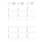 ROKOVNIK TJEDNI PLANER "DONAT" PU TAMNO PLAVI 21x26,5 cm 224 str 80gr P/20 - limited edition - Image 5