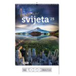 ""BISERI SVIJETA" 13 list., dim: 30,5x50 cm, PVC vrećica, P/50, kalendar u boji
