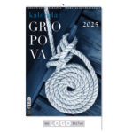 "KALENDAR GROPOVA" 13 list., dim: 33x55 cm, PVC vrećica, P/40, color kalendar