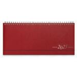 Blanja STOLNI TOKIO s godinom CRVENI, spiralni, dim:30x14,5cm, 128 str., P/50