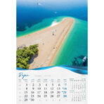 "BISERNA DALMACIJA" 13 list., dim: 33x55 cm, PVC vrećica, P/40, color kalendar - Slika 11