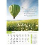 "MOTIVACIJSKI KALENDAR" 13 list., dim: 30,5x50 cm, PVC vrećica, P/50, color kalendar - Slika 11