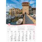 "ROMANTIČNA HRVATSKA" 13 list., dim: 30,5x50 cm, PVC vrećica, P/50, color kalendar - Slika 11