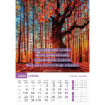 "MOTIVACIJSKI KALENDAR" 13 list., dim: 30,5x50 cm, PVC vrećica, P/50, color kalendar - Slika 12