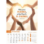 "MOTIVACIJSKI KALENDAR" 13 list., dim: 30,5x50 cm, PVC vrećica, P/50, color kalendar - Slika 14