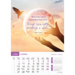 "MOTIVACIJSKI KALENDAR" 13 list., dim: 30,5x50 cm, PVC vrećica, P/50, color kalendar - Slika 3