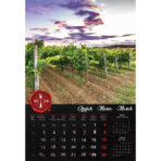 "VINO" 13 list., dim: 33x55 cm, PVC vrećica, P/40, color kalendar - Slika 5