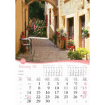 "ROMANTIČNA HRVATSKA" 13 list., dim: 30,5x50 cm, PVC vrećica, P/50, color kalendar - Slika 5