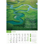 "MOTIVACIJSKI KALENDAR" 13 list., dim: 30,5x50 cm, PVC vrećica, P/50, color kalendar - Slika 6