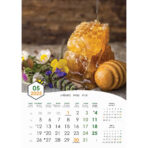 "PČELE" 13 list., dim: 30,5x50 cm, PVC vrećica, P/50, color kalendar - Image 7