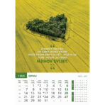 "MOTIVACIJSKI KALENDAR" 13 list., dim: 30,5x50 cm, PVC vrećica, P/50, color kalendar - Slika 9