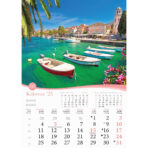 "ROMANTIČNA HRVATSKA" 13 list., dim: 30,5x50 cm, PVC vrećica, P/50, color kalendar - Slika 9