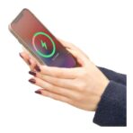 Recycled ABS wireless charger powerbank Miren - Slika 12