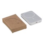 Recycled ABS wireless charger powerbank Miren - Slika 3