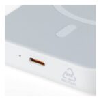 Recycled ABS wireless charger powerbank Miren - Slika 8