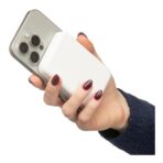 Recycled ABS wireless charger powerbank Miren - Slika 10