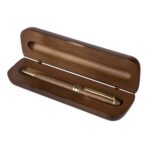 Walnut wooden twist ballpen Noa - Image 2