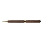 Walnut wooden twist ballpen Noa - Image 4