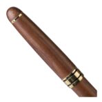 Walnut wooden twist ballpen Noa - Image 8