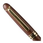 Walnut wooden twist ballpen Noa - Image 9